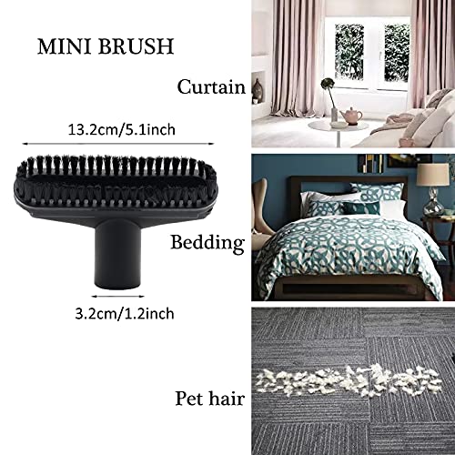 Alrens 1 1/4" Shop Vacuum Attachments Brushes Kit 1-1/4 inch 1-3/8 inch Vacuum Cleaner Accessories, Set of 7 - size: vacuum brush kit 7 pack
