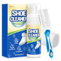 Jevvu Shoe Cleaner, Sneaker Cleaner Kit with Brush and Towel, Deep Clean Shoe Cleaning Kit for White Shoes - size: 2 Pack 6.76 fl oz