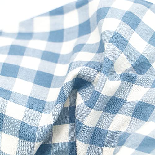 Buckwheat Pillow for Side Sleepers Cervical Neck Cooling Pillows U Shaped Pillow Ergonomic Travel Head Pillow for Sleeping Buckwheat Hulls Filling Removable Cotton Cover (12x12 inch, Blue) - color: Lattice-blue