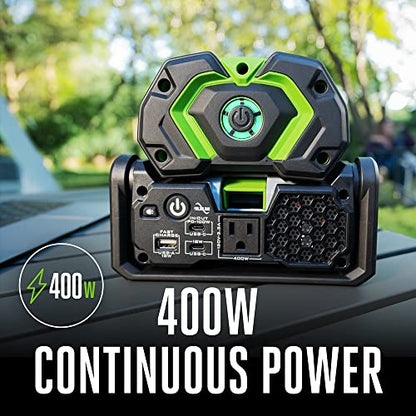 EGO Power+ Portable Inverter, 400W, Power Inverter Generator, Quiet. Includes 56V 4.0Ah Battery and Charger - PAD5003 - style: 400W + w/4Ah Battery + PD Charger