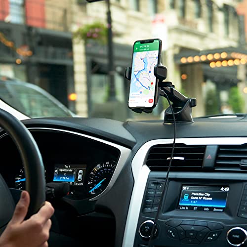 iOttie Car Charger Easy One Touch Wireless 2 Qi Charging Dashboard Phone Mount for iPhone, Samsung Galaxy, Huawei, LG, Smartphones - style: Wireless 2