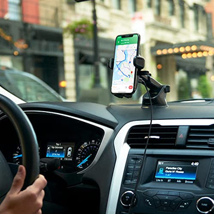 iOttie Car Charger Easy One Touch Wireless 2 Qi Charging Dashboard Phone Mount for iPhone, Samsung Galaxy, Huawei, LG, Smartphones - style: Wireless 2