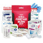 Advanced First Aid & Burn Kit, Comprehensive Burn First Aid Kit with Dressings, Burn Cream & Gauze, Portable First Aid Kit for Home, Office, Car & Travel, 1-Pack (BK35)