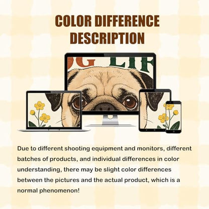 Nuxovilar Pet Dog Supplies Food Mat Pug-Inspired Polyester (23.62×17.71 inches) Bowl Water Spill Pad Feeding Essentials for Home, Kennel, Feeding Station - color: HC00144