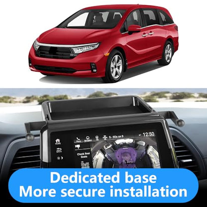 Car Phone Holder Center Console Organizer Tray for Honda Odyssey 2018 2019 2020 2021 2022 2023 2024 [Not for 2025-2026]Auto Interior Accessories Best Cell Phones Mount Dashboard Mobile CellPhone Stand