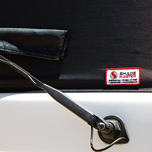 ShadePro - ShadeMaster RV Windshield Sunshade - Front Window Cover Screen Shade for Gulfstream RVs - Class A Motorhome Windshield Cover - Includes Passenger & Driver Window Covers - size: Class A GULFSTREAM