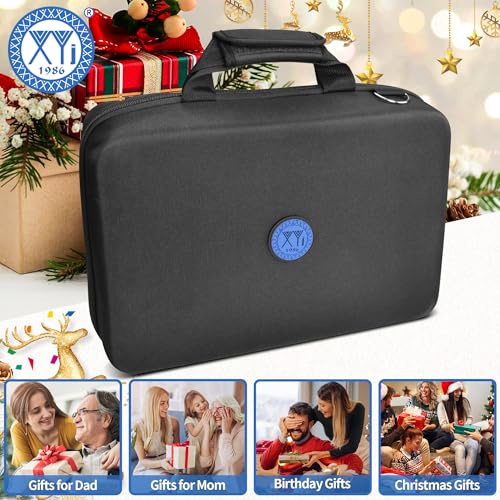 XYJ 26 Slots Knife Bag, Oxford Cloth Carrying Case, Professional Chef Knife Storage Case, Knife Carrier Travel Knives Roll Bag for Kitchen Knives Accessories Utensil