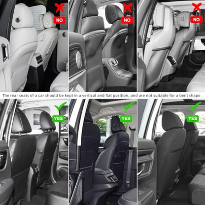 TAIKOO Seat Back Protector,Shields Seat Backs From Kicks and Adds Storage | Keeps seat backs looking new for a long time. Easy to install and clean. 2-piece set - color: Blue
