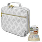 Medium Travel Pill Bottle Organizer, Slim Medicine Bag, Carrier for Medications and Medical Supplies - Jacquard Gray - color: - M Jacquard Gray