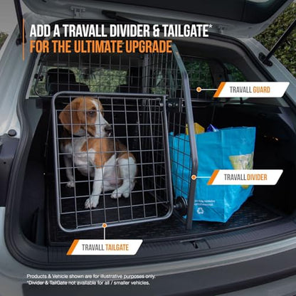 TRAVALL Compatible with BMW X3 (2021-2024) Dog Car Barrier Guard Custom Fit Accessory Heavy Duty Steel Mesh Trunk Divider Safety Travel Premium Luggage Cargo Barrier Backseat Protection
