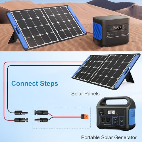 10AWG 3FT Solar to XT60i Extension Cable 3 6 10 35 50 75 100FT Heavy Duty Adapter Cable Connector XT60i Wire for Portable Power Station, Solar Panel, RV, Battery, Renewable Energy Applications - size: 3FT