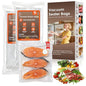 Reusable Vacuum Sealer Bags for Food – 30 Small (8 x 10 in) For Elxis Vacuum Sealer (Without Vacuum Sealer) - size: 30 -Small Bags (8x10 in)