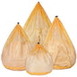 4Pcs Mesh Laundry Bags Washing Machine Mesh Wash Bags for Clothes,Underwear,Lingerie, Bed Linen with Drawstring Closure Sturdy(4 Size, Yellow) - color: Yellow, size: Pack 4 pcs