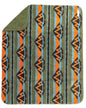 Wilderdog Sherpa Fleece Waterproof Dog Blanket - 50" x 40" - Olive - color: Olive, size: 50” x 40”