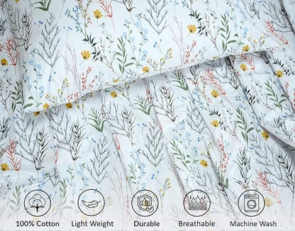 RUVANTI 100% Cotton Percale Sheets Twin Size, Aroma | Crisp Cooling, Deep Pocket 16", Soft Breathable & Durable, Hotel-Style, 3 Piece Set - color: Aroma, size: Twin