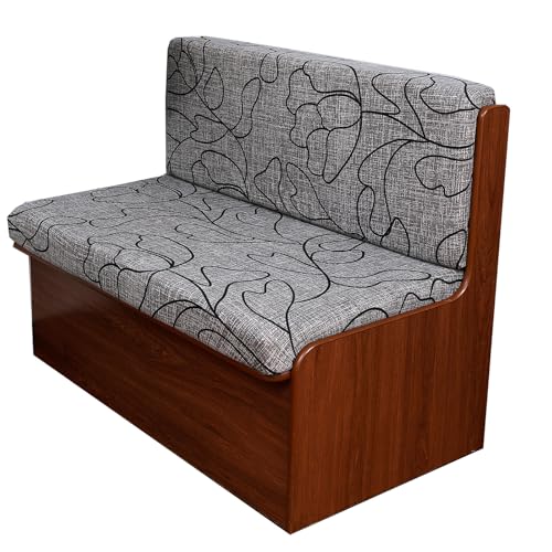CRFATOP 2 Pieces RV Couch Covers for Sofa Bed Printed Large Camper Cushion Slipcover Stretch 3 Seat Rv Dinette Cushion Furniture Protector for Jackknife Sleeper Sofas, 1 Backrest & 1 Bench Cover,D06 - color: Color D06, size: 1 Set