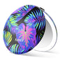 Fancii Taylor LED Lighted Compact Travel Mirror, Rechargeable, 10x /1x Magnifying, 3 Light Settings - Best for Makeup, On The Go Touch-Ups, Grooming (Neon Oasis) - color: Neon Oasis