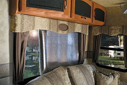 Camco 45162 50" x 30" SunShield Reflective Window Cover - size: 50 Inch x 30 Inch