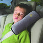 Boxiki Travel Car Seat Belt Pillows for Kids (Set of 2) Adjustable Vehicle Seat Belt Cushion for Children. Perfect for Road Trips - color: Grey