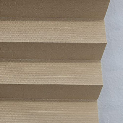 RecPro RV Blinds Pleated Shades | Cappuccino | RV Window Shades | Camper | Trailer