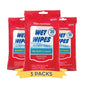 WipeEssentials Hand Sanitizer Wipes for Adults & Kids - 90 Count, 3 Packs | Alcohol-Free, Moisturizing Sanitizing Wipes with Aloe Vera & Vitamin E - Unscented & Travel Size With No Soapy Residue - size: 30 Count (Pack of 3)