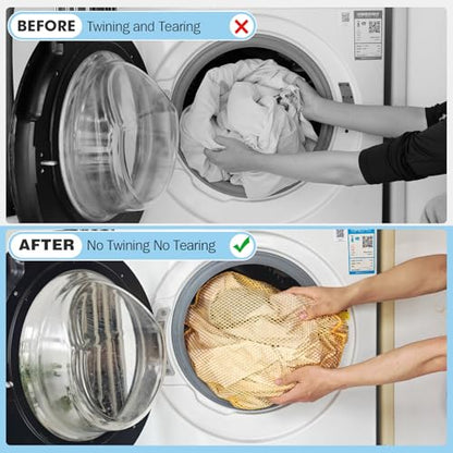 3Pcs Mesh Laundry Bags Washing Machine Mesh Wash Bags Jumbo for Delicates Clothes,Bed Linen,Toys with Drawstring Closure Sturdy(3 XXLarge 28 x 26 Inches, Yellow) - color: Yellow, size: Jumbo 3 pcs