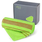 Zumi MINI 100% Cotton Camping Travel Towel - Small, Ultralight, Fast Drying, Highly Absorbent, Soft and Gentle on the Skin, Safe for the Planet (28" x 13" Green) - color: Green Mini
