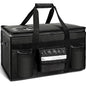 MyLifeUNIT Insulated Cooler Bag for Food & Pizza Delivery Bag Suitable for Car, Bike, Camping, Picnic, Beach, Large Size - size: 80 Cans