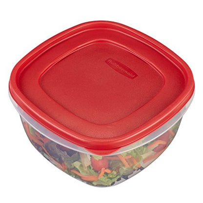 Rubbermaid Easy Find Lids Food Storage Container, 14 Cup, Racer Red - style: 14.0C/3.3L 4CS