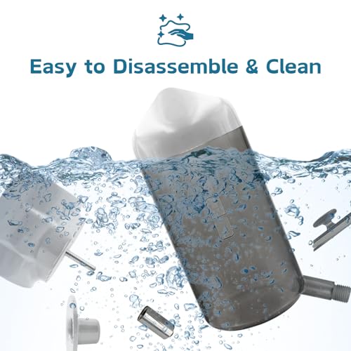 Pet Water Bottle Hanging Dog Water Dispenser Kennel Drinker Kettle Feeder BPA Free Cage Crate Hutch Puppy Cat Rabbit (17oz, Gray) - size: 17oz