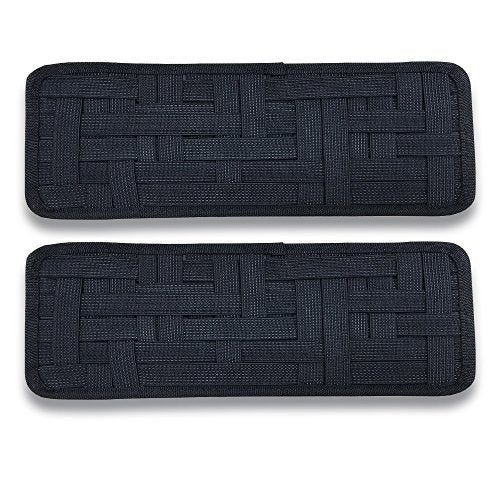 SourceTon 2 Packs Car Sun Visor Organizer, Car Visor Storage Anti-Slip Elastic Woven Board for Sunglass Holder Parking Fuel Card Digital Accessories