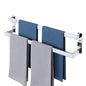 Alise Double Towel Bar, 24" Towel Racks for Bathroom Wall Mounted SUS304 Stainless Steel, Heavy Duty Bathroom Towel Holder, Quick Drying Towel Hanger, Polished Chrome - color: Polished Chrome, size: 24-inch
