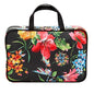 Conair Travel Toiletry Bag - Makeup Bag - Cosmetic Bag -Travel Makeup Bag - color: Black Floral