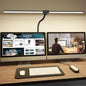 ShineTech LED Desk Lamp for Home Office, 3000K Warm White Double Head Architect Task Lamps with Clamp, Dimmable Adjustable Flexible, Black - color: 3000K- Warm White