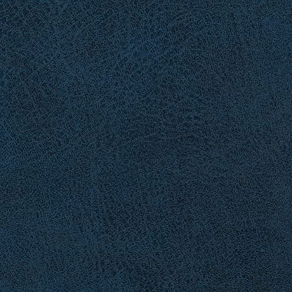 SIMPLIHOME Rockwood Cube Storage Ottoman with Tray - 17" Wide x 17" High Upholstered Vegan Leather Square Storage Ottoman in Distressed Dark Blue, Contemporary Cube Ottoman with Serving Tray - color: Distressed Dark Blue