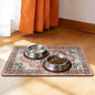 Cat Food Mat Pet Feeding Mats Dog Bowls Mat Cat Water Mat 12x20 Inch Boho8 - color: Bohemia Style 08