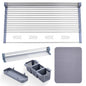 Havenity™ Expandable Roll Up Dish Drying Rack with Drying Mat - Adjustable Up to 22.75" with 2 Free Attachments & 2 Removable Baskets, 304 Stainless Steel Over The Sink Dish Drying Rack Cover Kitchen - size: Dish Drying Rack Combo