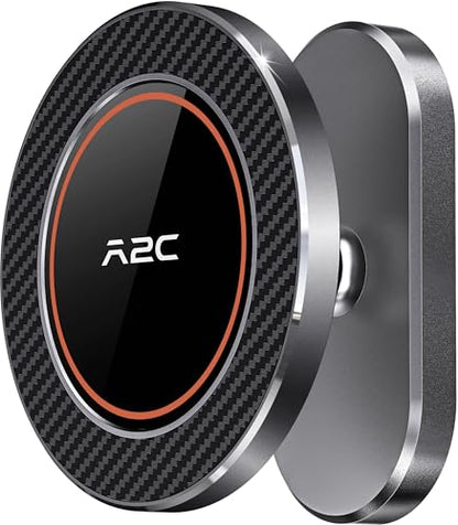 A2C Alloy Magnetic Golf Cart Phone Holder for MagSafe iPhone, Unique Fathers Day Golf Gifts for Men Dad Him Husband Ladies Her Golfers, Golf Accessories Essentials Gadgets Fits EZGO, Club Car, Yamaha - color: 1x Iron Gray