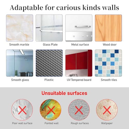10 PCS Adhesive Wall Hooks 33lb(Max) Reusable Anti-Skid Traceless Hooks Heavy Duty 180 Degree Rotating,Waterproof and Oilproof, Bathroom Kitchen Heavy Duty Self Adhesive - color: Transparent 10PCS