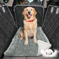 Thickened Dog Bed for Car Back Seat, Upgraded Bottom Non-Slip, Fits Hard Bottom car seat Cover for Dogs, Premium Dog Car Seat Cover - color: Light Gray