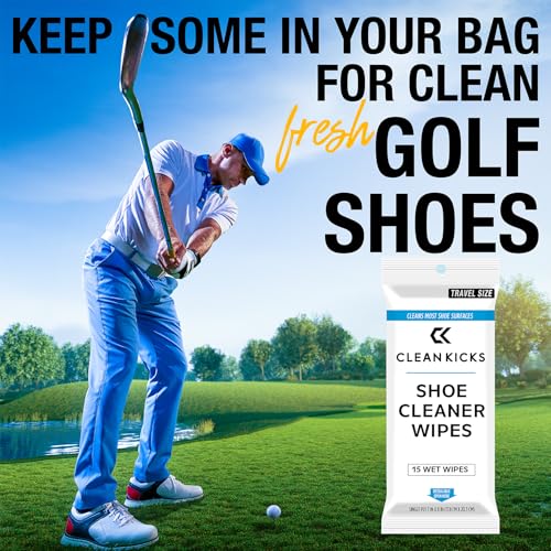 CleanKicks Shoe Cleaner Shoe Wipes - style: 15 Count (Pack of 1)