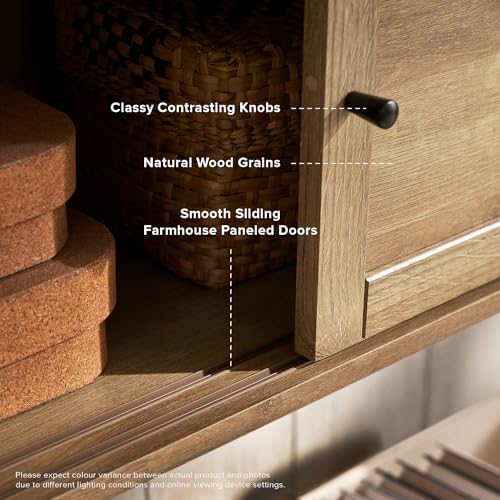 mopio Lauren Floating TV Shelf, Multi-Purpose Modular Under TV Display Shelf, Wall Mounted Wood Television Cabinet, Nightstand, Side Table, End Table, Bedside Shelves for Bedroom (Oak, 31", Single) - color: Oak, size: Single