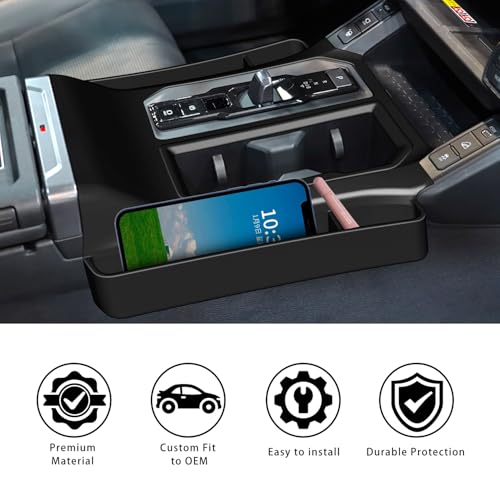 Central Control Silicone Gear Shift Panel Trim Cover Fits for RAV4 2026 Gear Shift Control Anti-Scratch Panel Protective Cover for RAV4 Accessories - size: RAV4-Center Cover Organizer-26