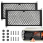 RED WOLF Universal Cargo Net Pocket Elastic Netting Car Mesh Pouch for Trunk RV Boats Home Cargo Storage with Screws and Hooks (21.7'' x 9.8'') - size: 21.7'' x 9.8''