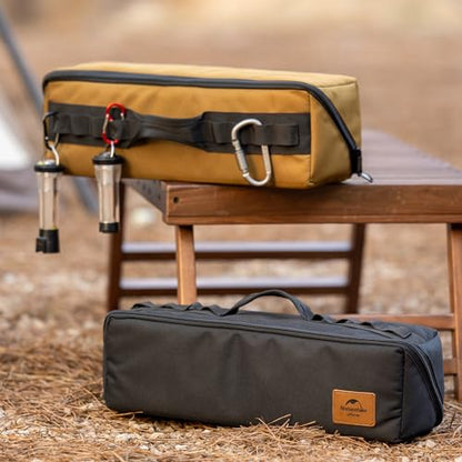 Naturehike Folding Tool Bag, Multifunctional Tool Storage Bag, Zippered Duffel Bag, Water Repellent Tool Origanizer - color: Night Black