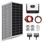 ExpertPower 800W 12V Solar Panel Kit | 800W Mono Rigid Solar Panels, 100A MPPT Solar Charge Controller | RV, Trailer, Camper, Marine, Off Grid, Solar Projects - size: 800W + 100A MPPT