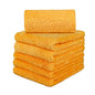 CARCAREZ Microfiber Towels for Cars, Car Drying Wash Detailing Towel with Plush Edgeless Microfiber Cloth (Yellow) - color: Yellow