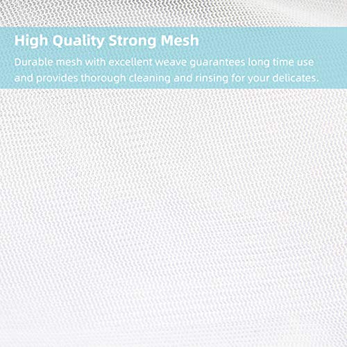GOGOODA Mesh Laundry Bags for Delicates Durable Protective Wash Bags Travel Storage Bags for Intimates Lingerie, 3PCS（3XXL） - size: 3XXL