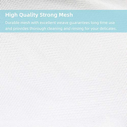 GOGOODA Mesh Laundry Bags for Delicates Durable Protective Wash Bags Travel Storage Bags for Intimates Lingerie, 3PCS（3XXL） - size: 3XXL