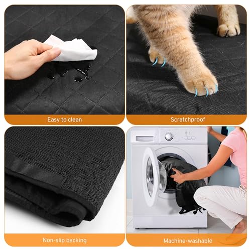 Dog Car Seat Cover for Back Seat Compatible with Volvo XC90 XC60 XC40 S60 S90 Accessories, Waterproof Non-Slip Pet Bench Backseat Covers 2026 New